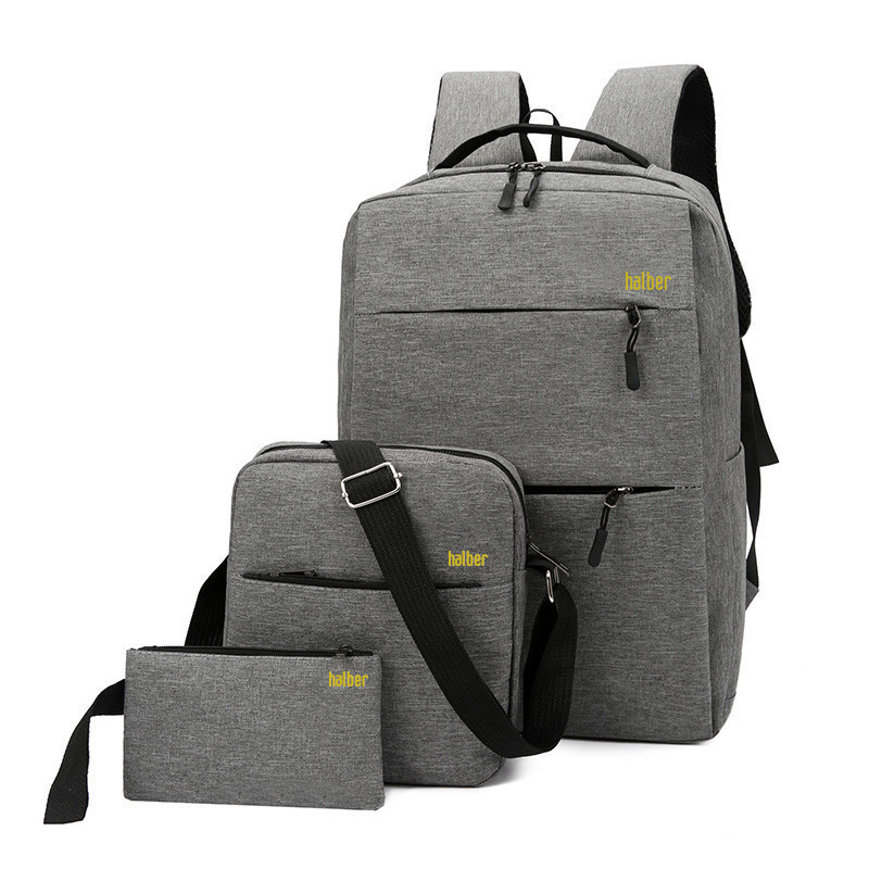 Set rucsac laptop, geanta, si portofel halber trinity rs03, 15.6